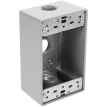Weatherproof Electrical Outlet Box Outdoor 1-Gang