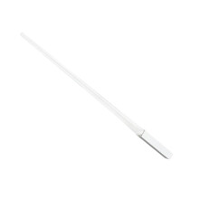 Palillos con forma de sable de luz brillante y botón pulsador