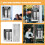 Deurdisplayset met openingstijden 3