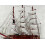 Confection Model Ship 1a With Display Stand Assembled 50cm Handmade 7