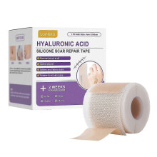 (2boxes) Hyaluronic Acid Nano Microneedle Repair Tape, Silicone Tape For Scars, Reusable Medical Grade Silicone Scar Tape for C-Section