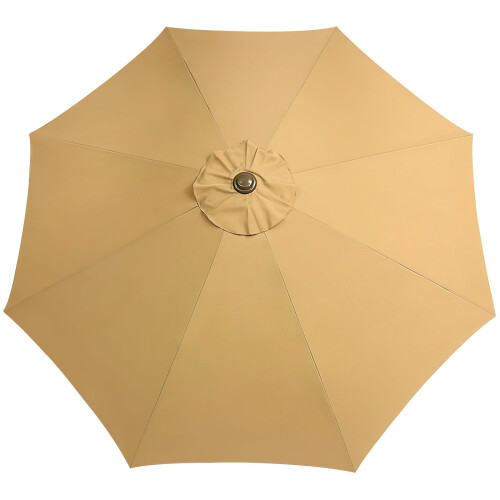 Khaki terrasparasol vervangend doek (1 stuk) 2