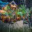 Solar garden lights for trees and pathways waterproof 1