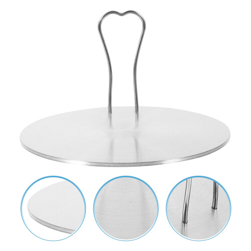 Adapterplade til induktionskogeplade i rustfrit stål, 1 stk. 2