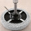 Coussin d'assise rond pour tabouret, gris, 30-35 cm 2