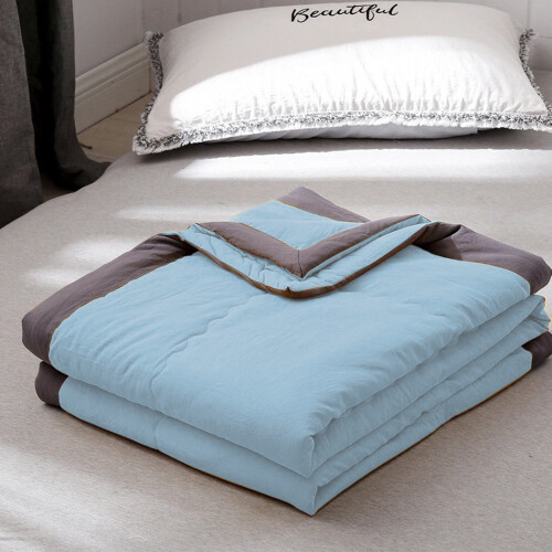 Cooling Quilt for Night Sweats Washed Cotton 1 Piece 2