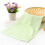 Serviette à mains en microfibre de bambou 30 x 60 cm verte 3