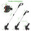 Coupe-bordures sans fil avec perche extensible et 5 lames 3