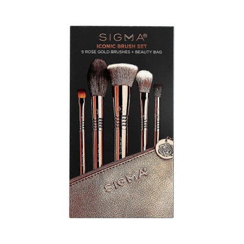 Sigma Beauty Iconic Brush Set - 5pc 2