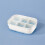 Forma de gelo de silicone com tampa – Forma compacta para 6 cubos 2
