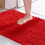 Miayilima Red Bathroom Mat – Non-Slip, Soft & Machine 4