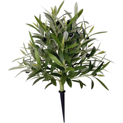 Keinotekoinen oliivipensas maapiikeillä55cm 1