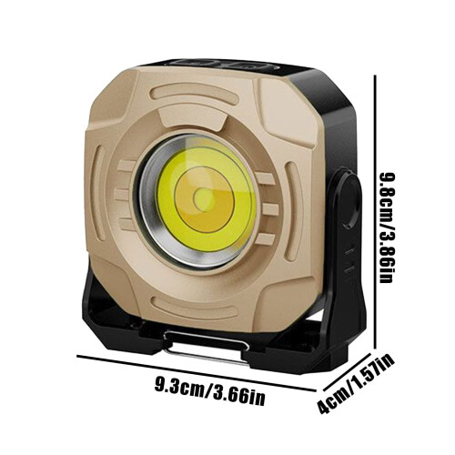 Επαναφορτιζόμενος φακός εργασίας LED 2400LM 360 περιστρεφόμενος μαγνητικός 1