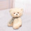 Plüschteddybär mit Schal, 23 cm, 4 Farben 5