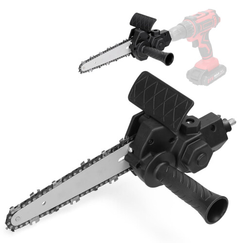 Electric Drill to Chainsaw Conversion Kit 6 Inch 1