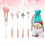 Makeup Cosmetic Brush Sets for Christmas Gift 6Pcs White Mini Brush 3