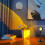 Luminária LED Sunset com alimentação USB e cores ajustáveis 4