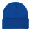 Knit Winter Beanie Hat Soft Acrylic Warm Cuffed Blue 3
