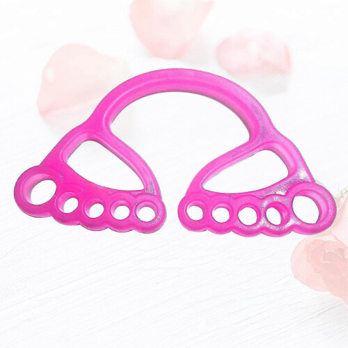 Workout Bands Elastic Pull Rope for Fitness 2Pcs Pink Silicone Resistance 1