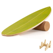Balance Board Set with Cork Roller for Core Training