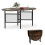 Folding Dining Table for 6-8, Space-Saving Oval Design 1
