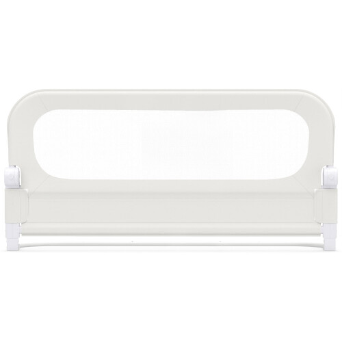 Folding Bed Rail with Removable Cover, 120x60 cm, White