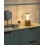 Beliani Table Lamp TARA Metal Brass 2