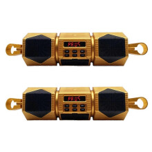 Motorcycle MP3 Player Handlebar Speaker Bluetooth Music FM Radio