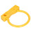Nylon Bull Nose Rings 4 Pack Yellow Heavy Duty 15