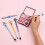 Makeup Brushes Set.Set of 5 Creative Theme Makeup Brushes for Foundation. Blush 4
