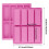 Molde rectangular de silicona para hornear de 8 cavidades, 10,5 x 8,26 x 1 pulgada. 3