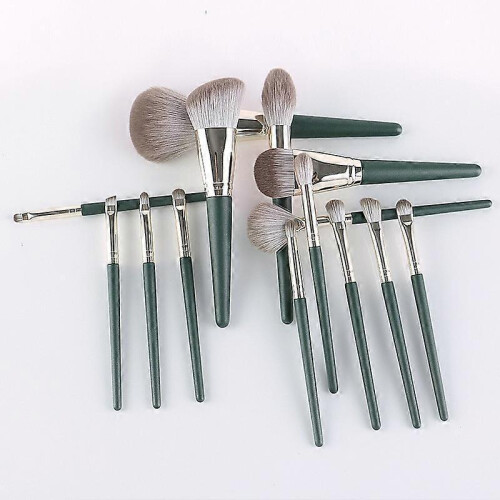 Soft Wooden Handle Makeup Brush Beauty Tools, Specification: 14 PCS Brush 1