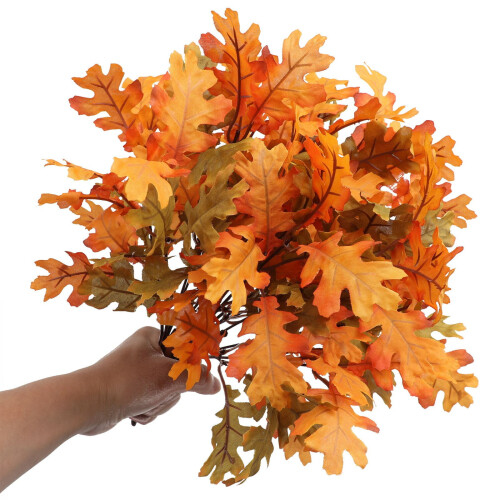 Ramuri artificiale de arțar 54 cm, tulpini artificiale de toamnă 2