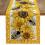 Chemin de table en coton et lin 13 x 72 pouces, multicolore 1