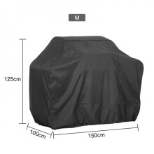 Housse pour barbecue résistante aux UV, à la poussière et aux intempéries, 150 x 99 x 124 cm