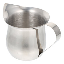 Tasse à lait vapeur en acier inoxydable avec poignée, 90 ml (3 oz)