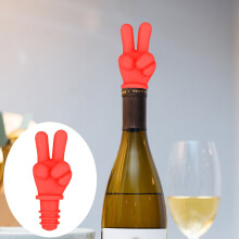 Bouchon de bouteille en silicone pour doigt (1 pièce)