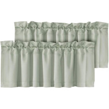 Blackout Curtain Valances for Kitchen Bathroom Living Room