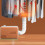 Portable 800W Clothes Dryer with Foldable Shelf, Gold 5