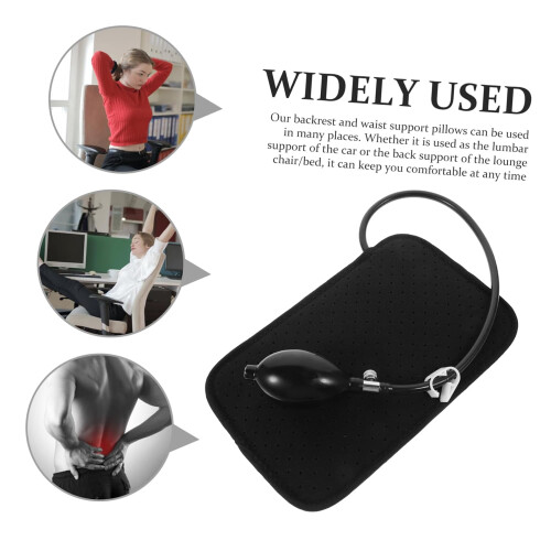 Portable Inflatable Multi-function Lumbar Support Pad with Ergonomic and Lightweight Design 1
