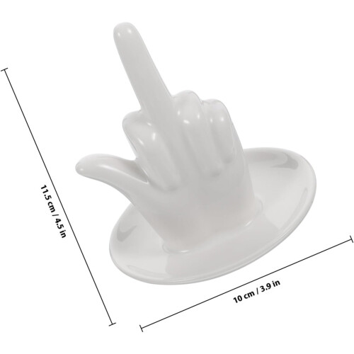 Schmucktablett aus Keramik, handgeformte Schale, Schmuckhalter 1