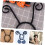 Σετ κορδέλας για το Cosplay Black Bug Antenna με ελαφρύ και αθλητικό αξεσουάρ για πάρτι 4