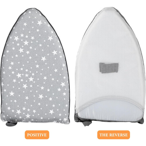 Handheld Ironing Board Mini Household Ironing Board with Smooth Surface Hanging Loop Polyester Sponge 2
