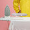 Mini Ironing Stool Ironing Sleeve Board Oval Shaped Panel 7mm Needle-Punched Cotton Pad 5