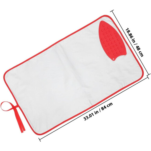 Ironing Mat Ironing Pad Foldable Silver Coated Silicone with Convenient Storage and Multifunctional Use 1