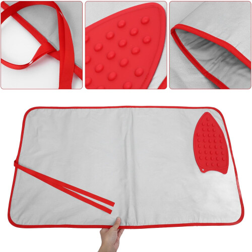 Ironing Mat Ironing Pad Foldable Silver Coated Silicone with Convenient Storage and Multifunctional Use 2