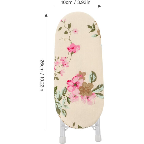 Foldable Ironing Board Portable Ironing Board Compact Design Foldable Steel Rest Cloth Steel Plastic 1