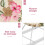 Foldable Ironing Board Portable Ironing Board Compact Design Foldable Steel Rest Cloth Steel Plastic 3