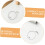 2 Sets Bicycle Helmet Replacement Pads Hook and Loop Fasteners Universal Foam Inserts 3