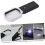 Handheld Reading Magnifier LED Light Multipurpose Enlarging Details Abs Acrylic Material 4